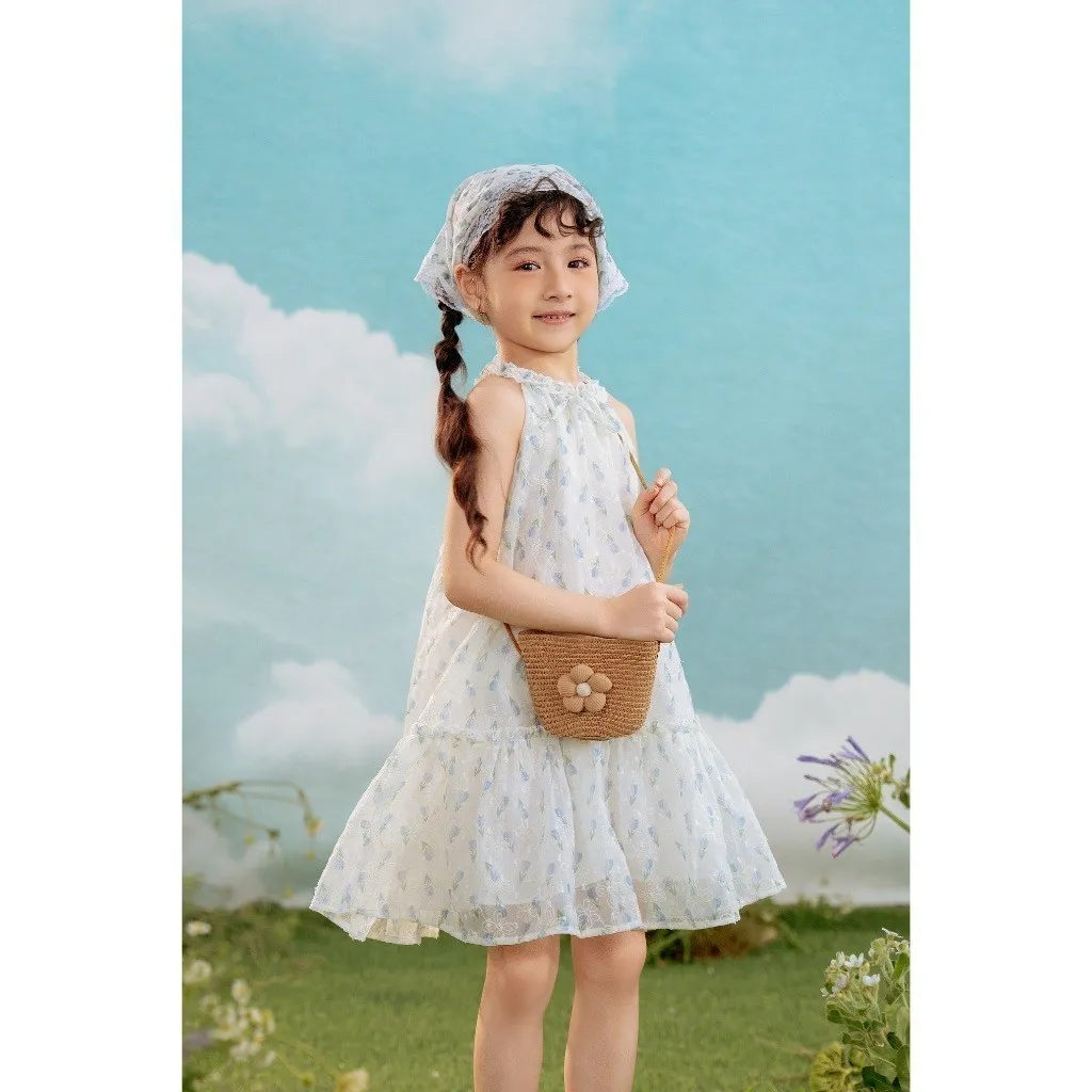 Ảnh Đầm kiểu bé gái Rabity sát nách 952013 3