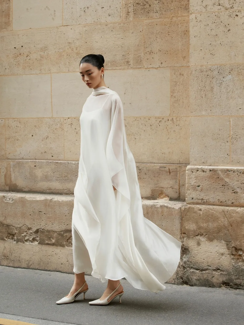 Ảnh Đầm lụa Mary Rose Dress HUONG BOUTIQUE HBV1318 4