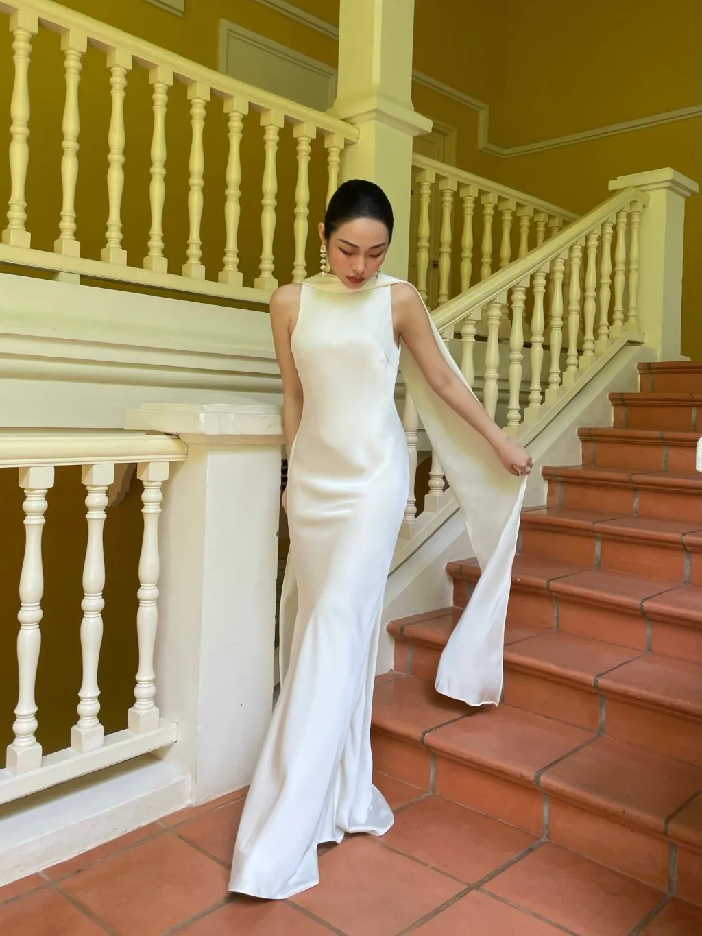 Ảnh Đầm lụa Venus Silk Dress HUONG BOUTIQUE HBV1284 3