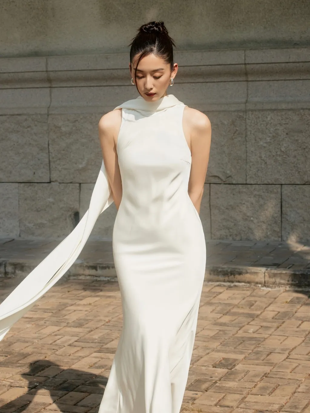 Ảnh Đầm lụa Venus Silk Dress HUONG BOUTIQUE HBV1284 4