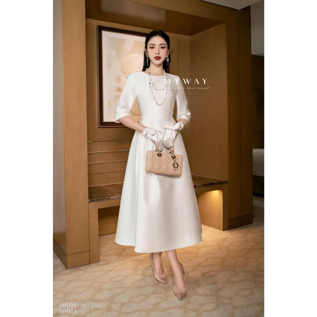 Ảnh Đầm Nữ Dự Tiệc My WAY Dáng Xòe Bồng Sang Trọng 3MD08110 TR0 1