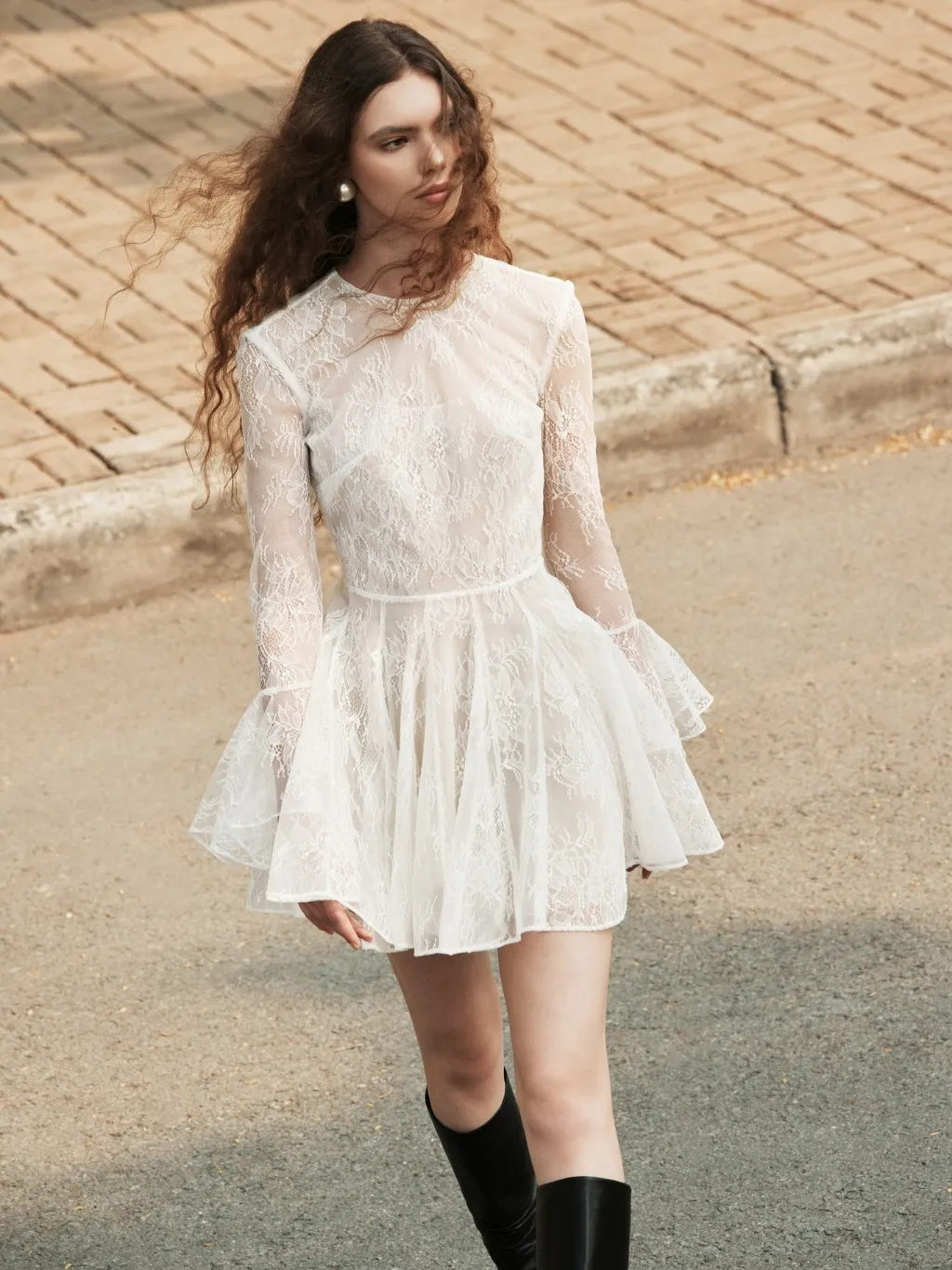 Ảnh Đầm ren hở lưng Haisley Dress HUONG BOUTIQUE HBV1333 2