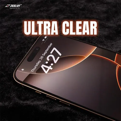 Ảnh Dán màn hình cường lực Full viền chống nhìn trộm Zeelot dành cho iP 16 Pro Max/16 Pro/16 Plus/16/15/14/13/12/11 4