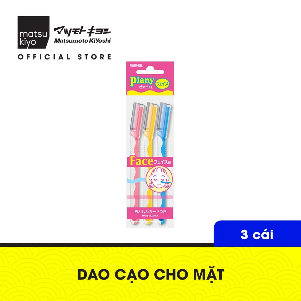Ảnh Dao cạo cho mặt CF 3 cái matsukiyo 1