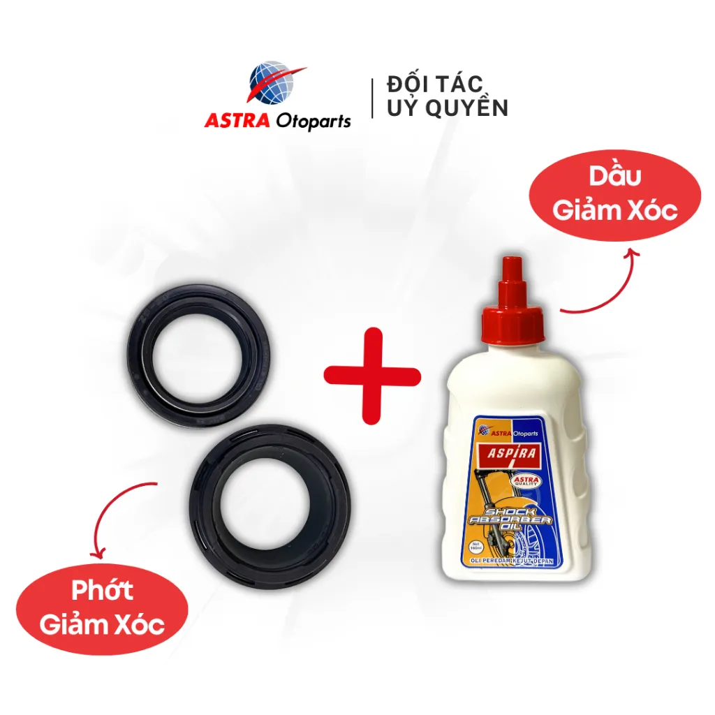 Ảnh Dầu giảm xóc/ giảm chấn/ nhớt phuộc ASPIRA chai 160ml dành cho xe máy Honda, Yamaha, Piaggio, Suzuki 1