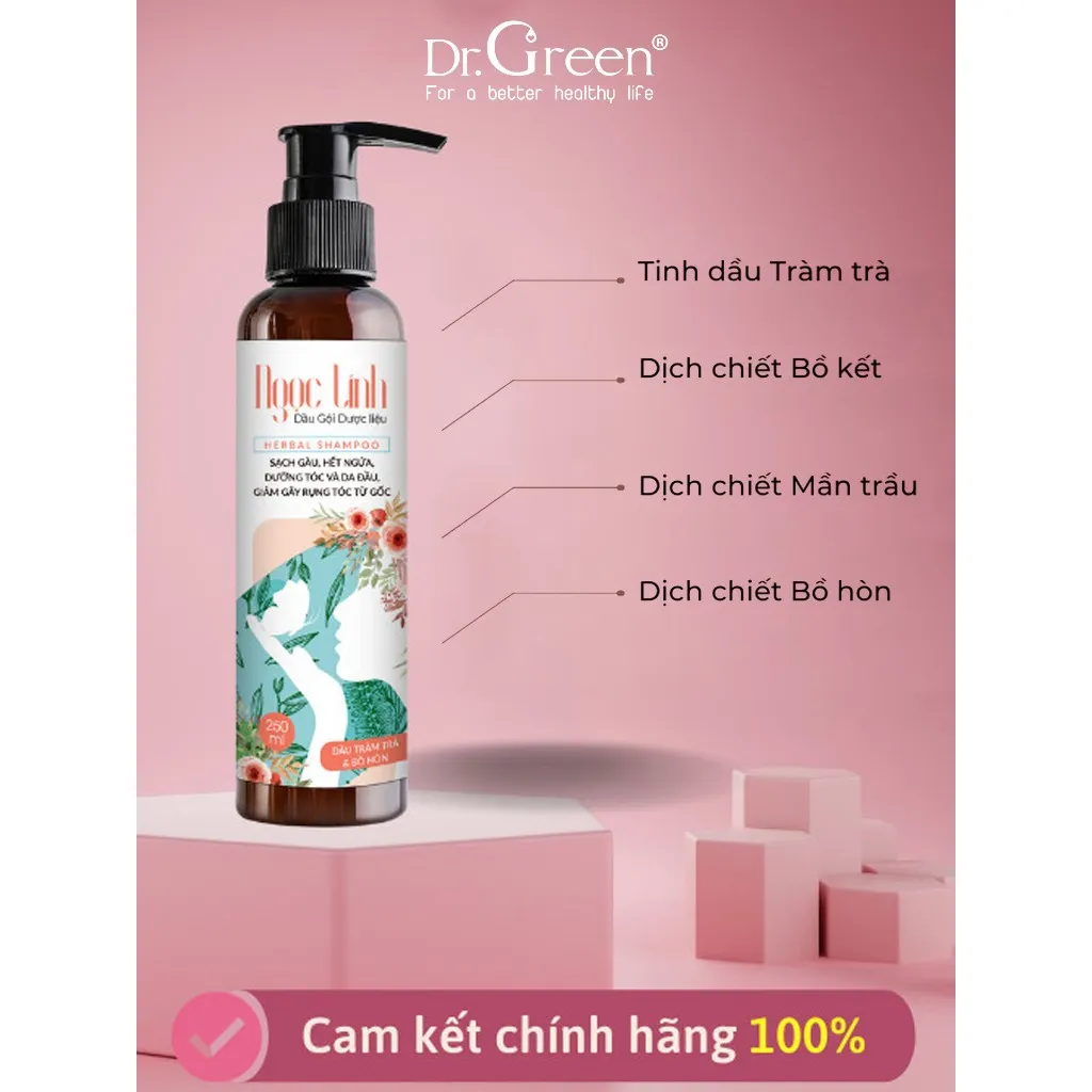 Ảnh Dầu Gội Dược Liệu Ngọc Linh | Dr.Green | 1