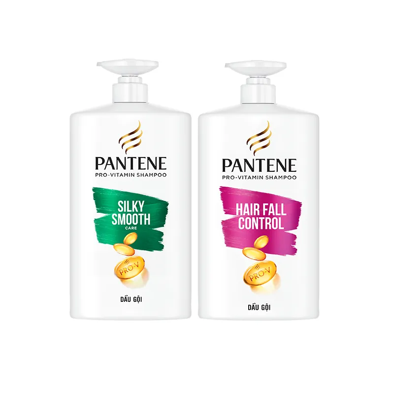 Ảnh Dầu Gội PANTENE Pro-V Ngăn Rụng Tóc/ Suôn Mượt Óng Ả - Chai 1800ML 2
