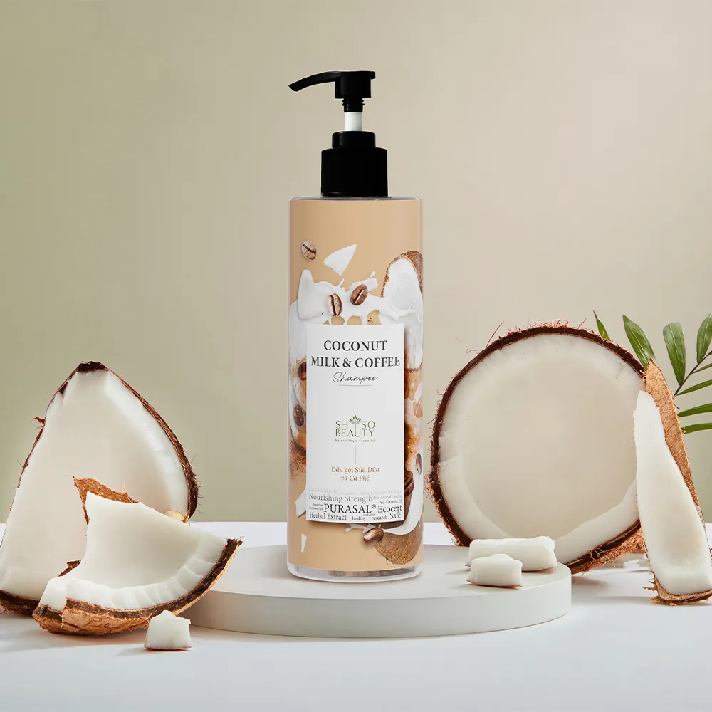 Ảnh Dầu Gội SHSO Beauty Phyto Biotic Coconut Milk & Coffee Phục Hồi Hư Tổn, Dưỡng Ẩm Tóc Mềm Mại, Chắc Khỏe - NPC PHAR 4
