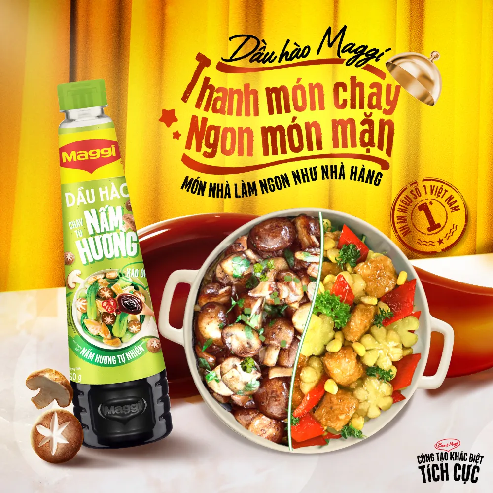 Ảnh Dầu Hào MAGGI® Nấm Hương Chai 350g 4