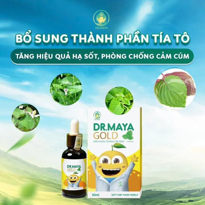 Ảnh Dầu húng chanh lên men Minion Gold Dr.Maya 30ml 4