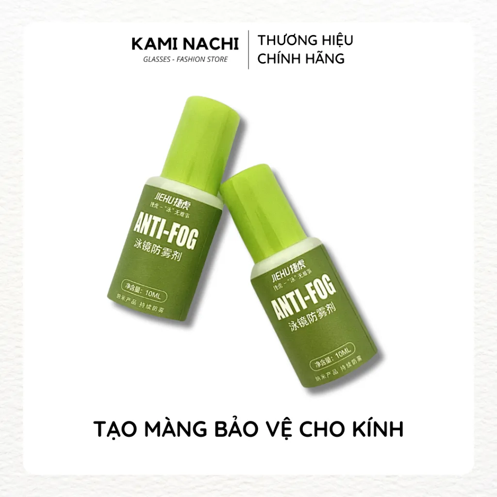 Ảnh Dầu nano phủ cho mắt kính bơi chống hơi nước, mù sương KAMI NACHI dung tích 10ml 2