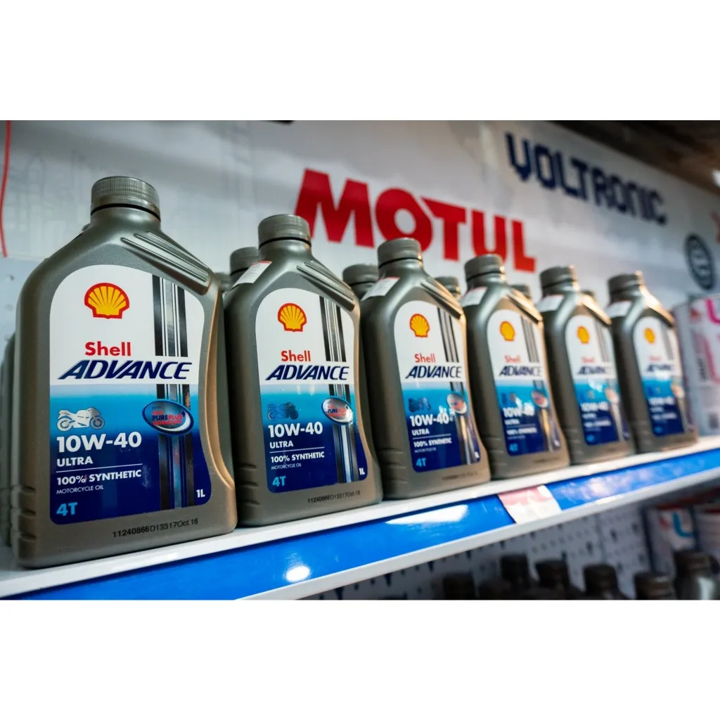 Ảnh Dầu Nhớt Xe Moto Shell Advance Ultra 4T 10w40 1L 1