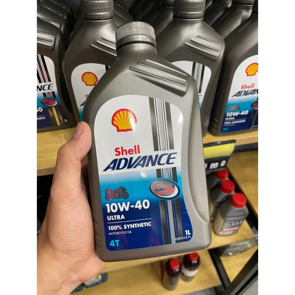 Ảnh Dầu Nhớt Xe Moto Shell Advance Ultra 4T 10w40 1L 3