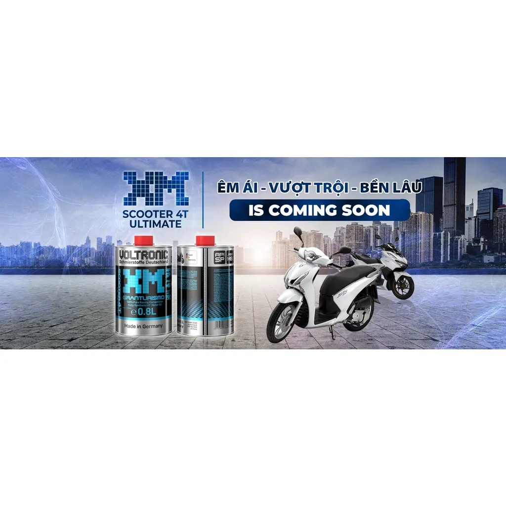 Ảnh Dầu Nhớt Xe Tay Ga Voltronic XM Scooter Ultimate 800ml 3