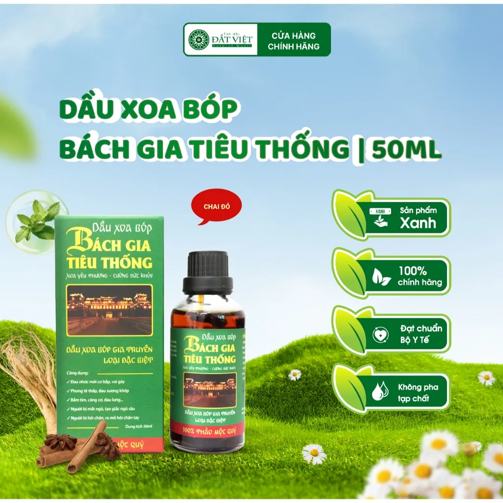 Đánh giá Dầu nóng Bách Gia Tiêu Thống: Giảm đau xương khớp, cổ vai gáy hiệu quả