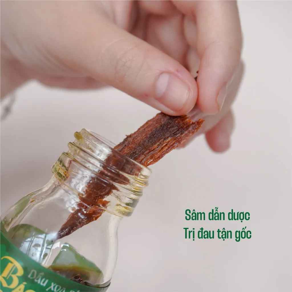Ảnh Dầu nóng xoa bóp xương khớp Bách linh tiêu thống loại đỏ, nóng nhiều dung tích 60ml 4