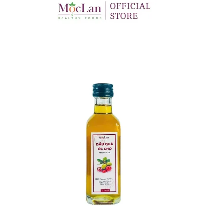 Ảnh Dầu Óc Chó Tự Nhiên Mộc Lan  100ml - 250ml Omega 369 phụ nữ có thai, mẹ cho con bú, trẻ ăn dặm 1