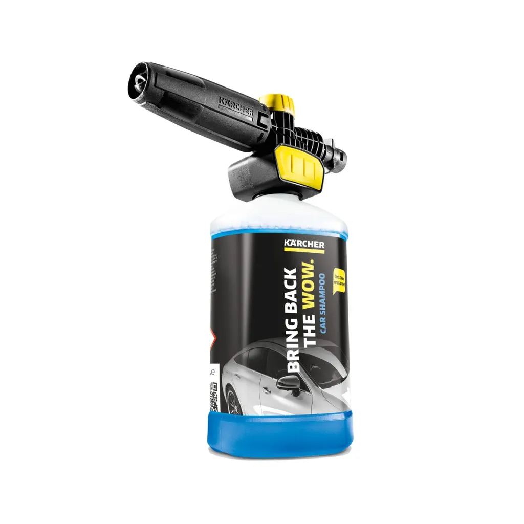 Ảnh Đầu phun tạo bọt Karcher FJ 10 với chất tẩy rửa xe hơi 3