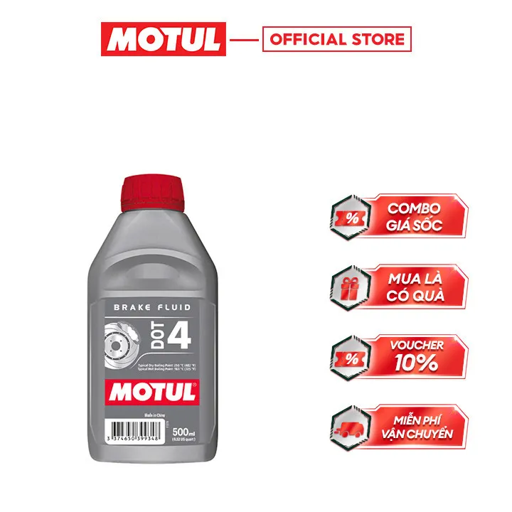 Ảnh Dầu thắng / phanh MOTUL BRAKE FLUID DOT 4 0.5L 1