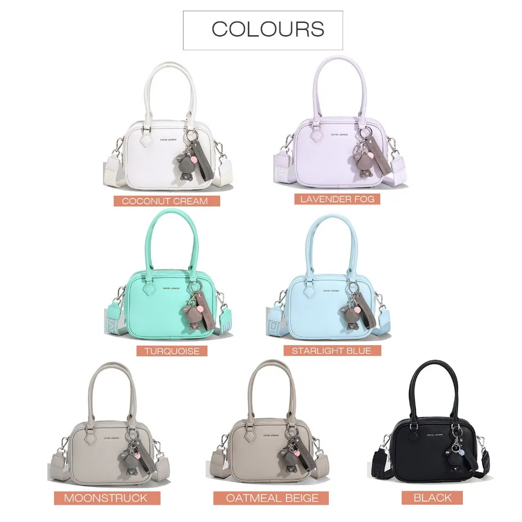 Ảnh David Jones Paris 2025 Xuân Hè Bộ Sưu Tập Mới Thiết Kế Nữ Túi Đeo Top-Handle Da pu Nữ Mềm Mại Và Mỏng Túi 1