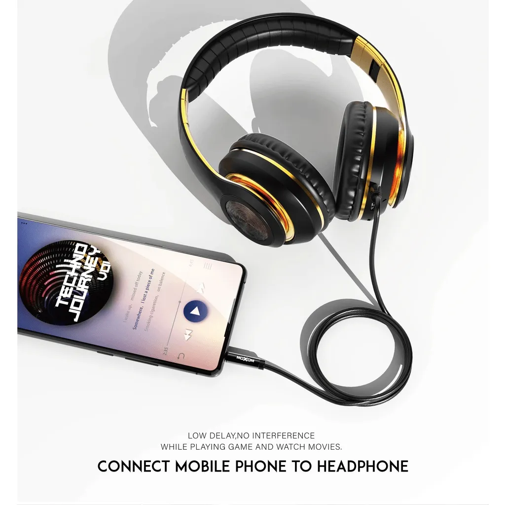 Ảnh Dây cáp âm thanh Aux Audio Jack 3.5mm sang đầu cắm 3.5mm cho loa xe hơi mp3 laptop điện thoại 4