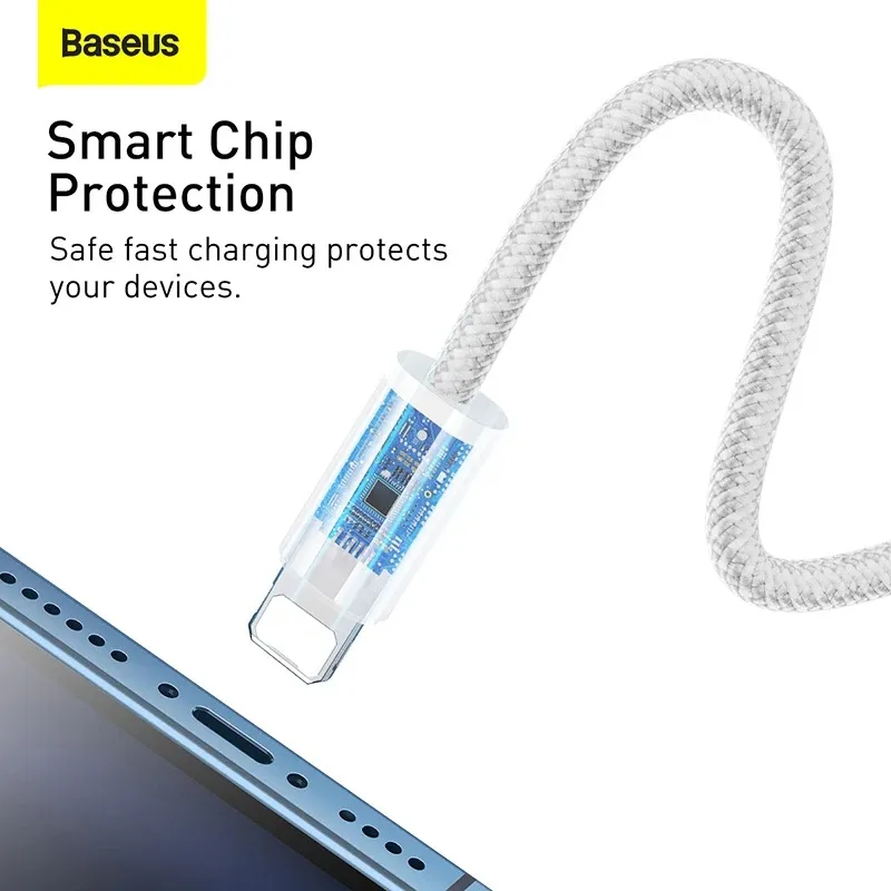 Ảnh Dây cáp Baseus hỗ trợ sạc nhanh đầu cắm USB cho Phone 4