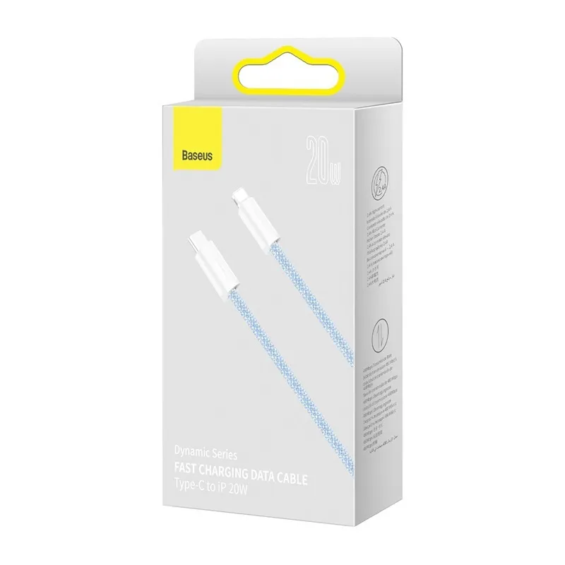 Ảnh Dây Cáp Baseus PD 20W Nối Đầu USB-C Sang Lighting Sạc Nhanh Hỗ Trợ Truyền Dữ Liệu 480Mbps 1