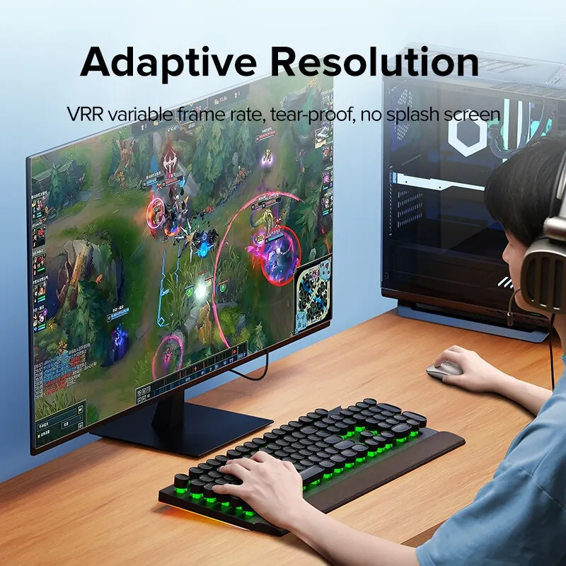 Ảnh Dây Cáp Đồng 8K HDMI 2.1 8K / 60Hz 4K / 120Hz 1440p / 144hz 48Gbps HDR Cho PS5 PS4 8K HDMI 3