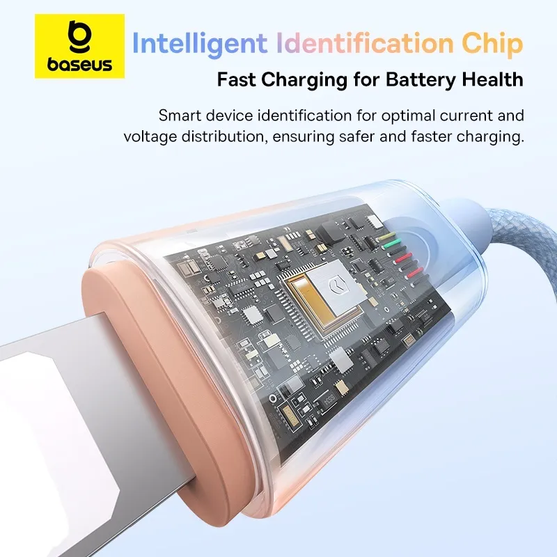 Ảnh Dây cáp sạc nhanh Baseus Discolor Type C sang iP 20W cho Phone 11 12 13 14 Pro max Cáp truyền dữ liệu chính hãng 1m 2m 2