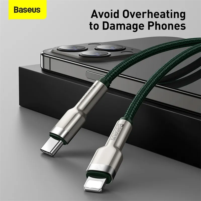 Ảnh Dây cáp sạc nhanh Baseus cho phone từ đầu type C sang đầu 20w 3