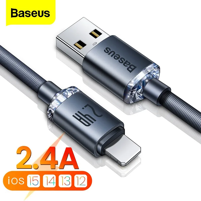 Đánh Giá Dây Cáp Sạc Nhanh Baseus 2.4A cho iPhone 13/12/11/X/XR/XS