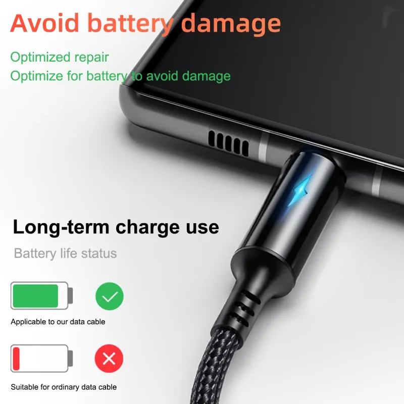 Ảnh Dây cáp sạc nhanh HDOORLINK cổng Micro USB/ Type C/ iOS 25cm thích hợp cho điện thoại 3