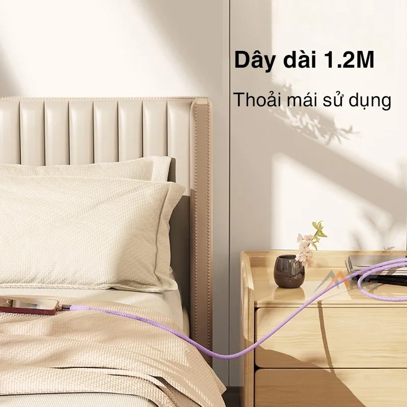 Ảnh Dây cáp sạc nhanh iphone PD 33W Rockspace Z21 dây dù Hàng chính hãng bảo hành 1 năm 1 đổi 3