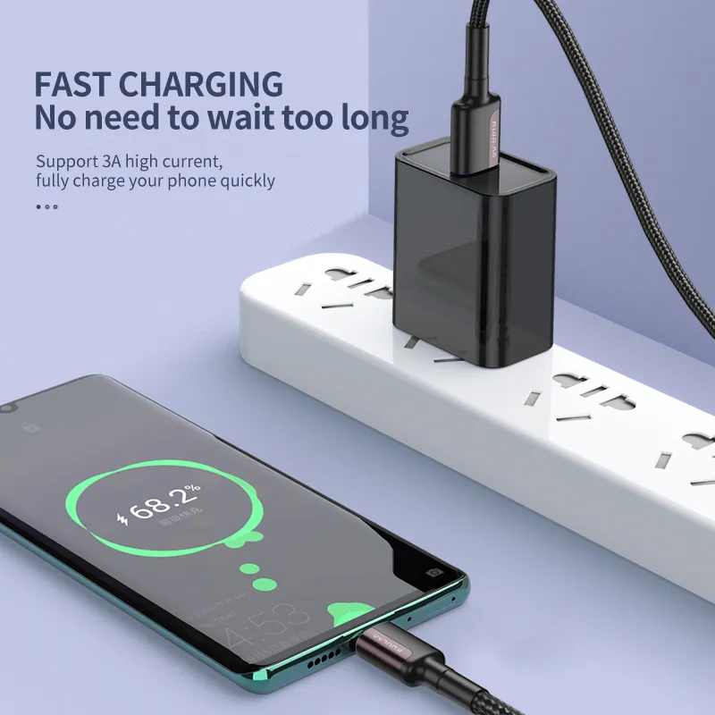 Ảnh Dây cáp sạc USB KUULAA sạc nhanh 3A chất lượng cao dành cho Xiaomi Tablet Android 1
