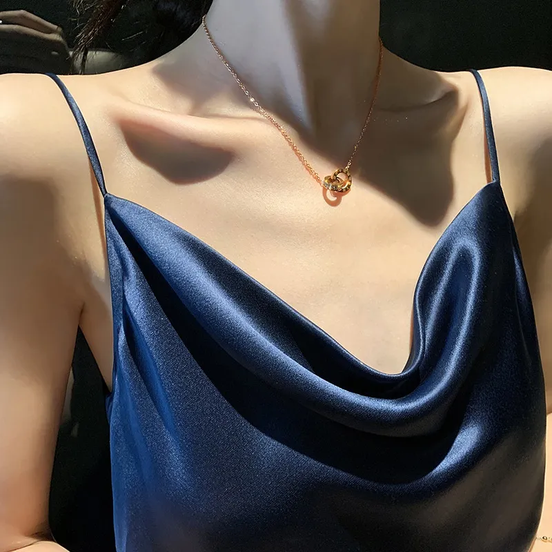Ảnh Dây chuyền nữ LAMY Sweet Love Necklace Rose Gold 6003 2