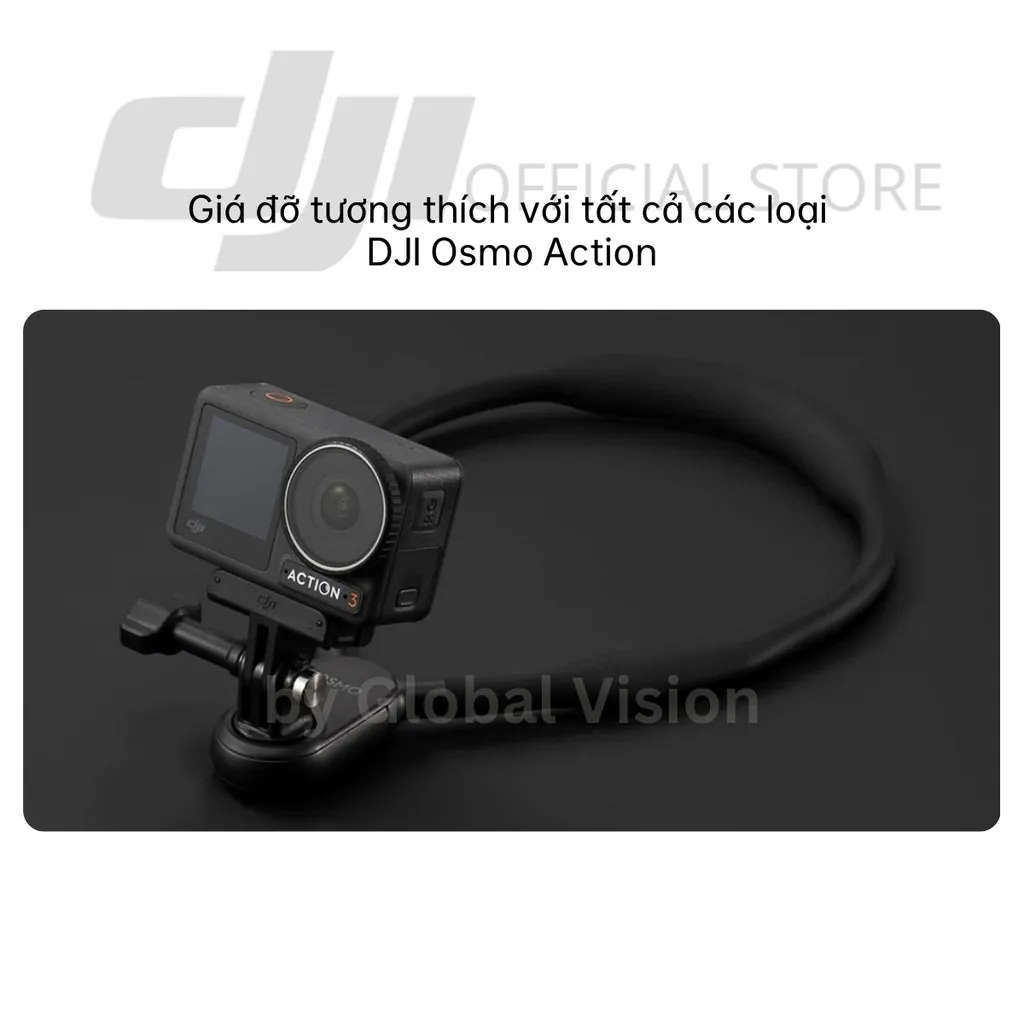Ảnh Dây đeo cổ dùng gắn máy ảnh DJI dùng cho Osmo Action camera hành động cao cấp chính hãng 3