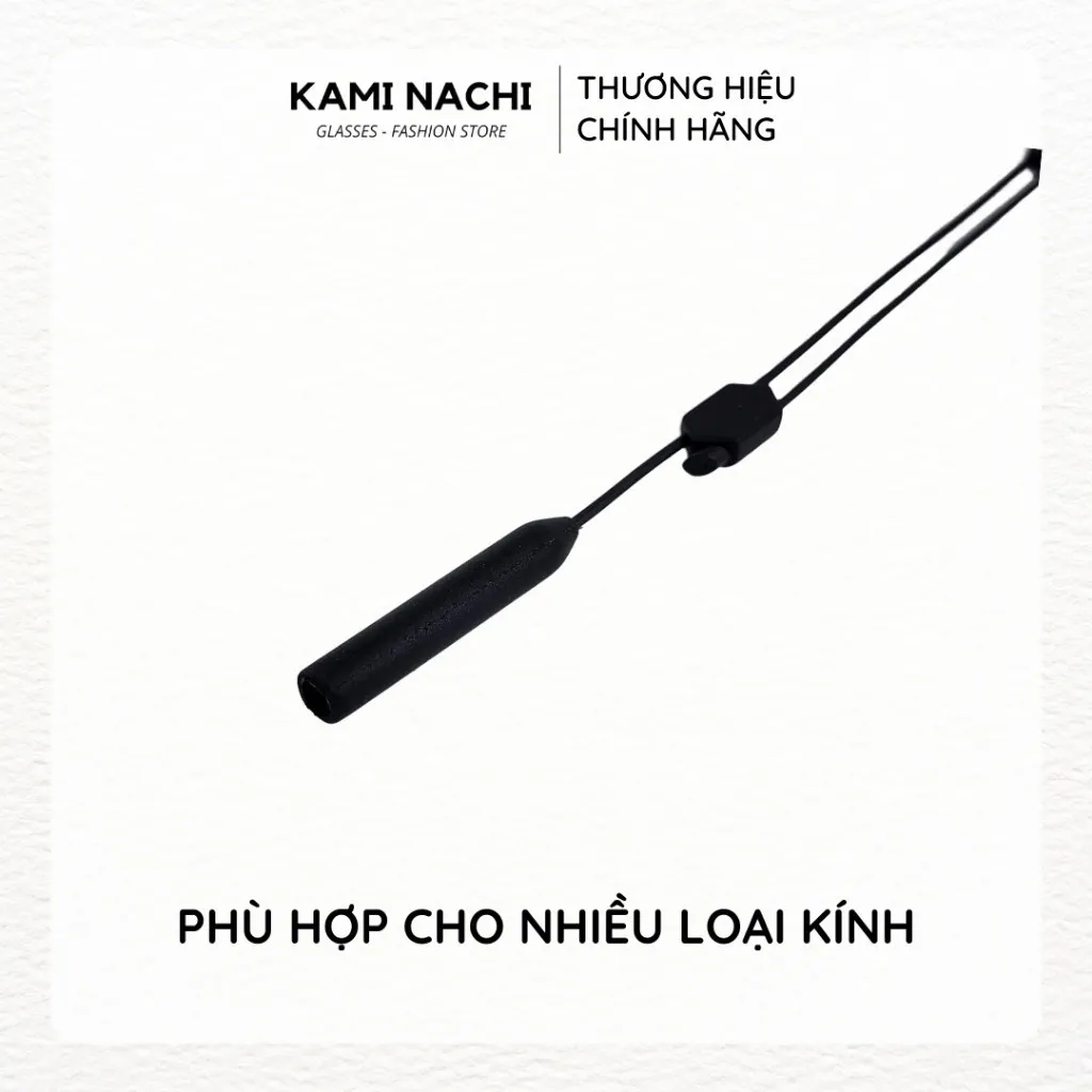 Ảnh Dây đeo giữ chống trượt cho mắt kính chất liệu nhựa silicon, ôm sát vòng đầu KAMI NACHI 4