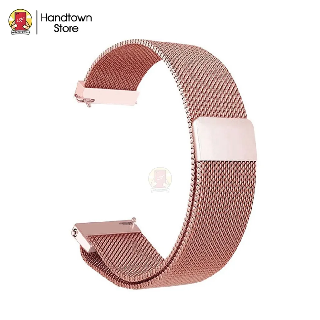 Ảnh Dây Đeo Inox Milanese Cho Đồng Hồ Thông Minh Befit Watchfit 46,7mm Chốt Tháo Nhanh Handtown 1