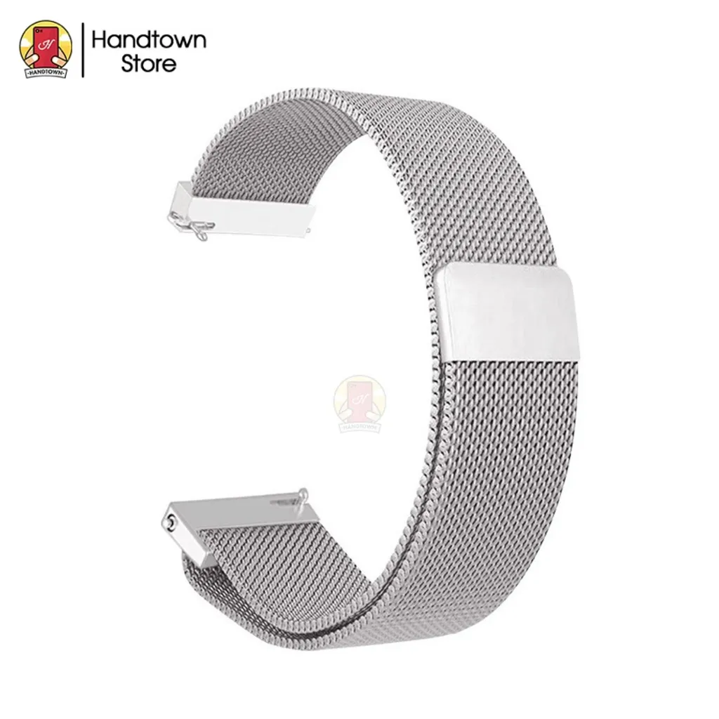 Ảnh Dây Đeo Inox Milanese Cho Đồng Hồ Thông Minh Befit Watchfit 46,7mm Chốt Tháo Nhanh Handtown 2