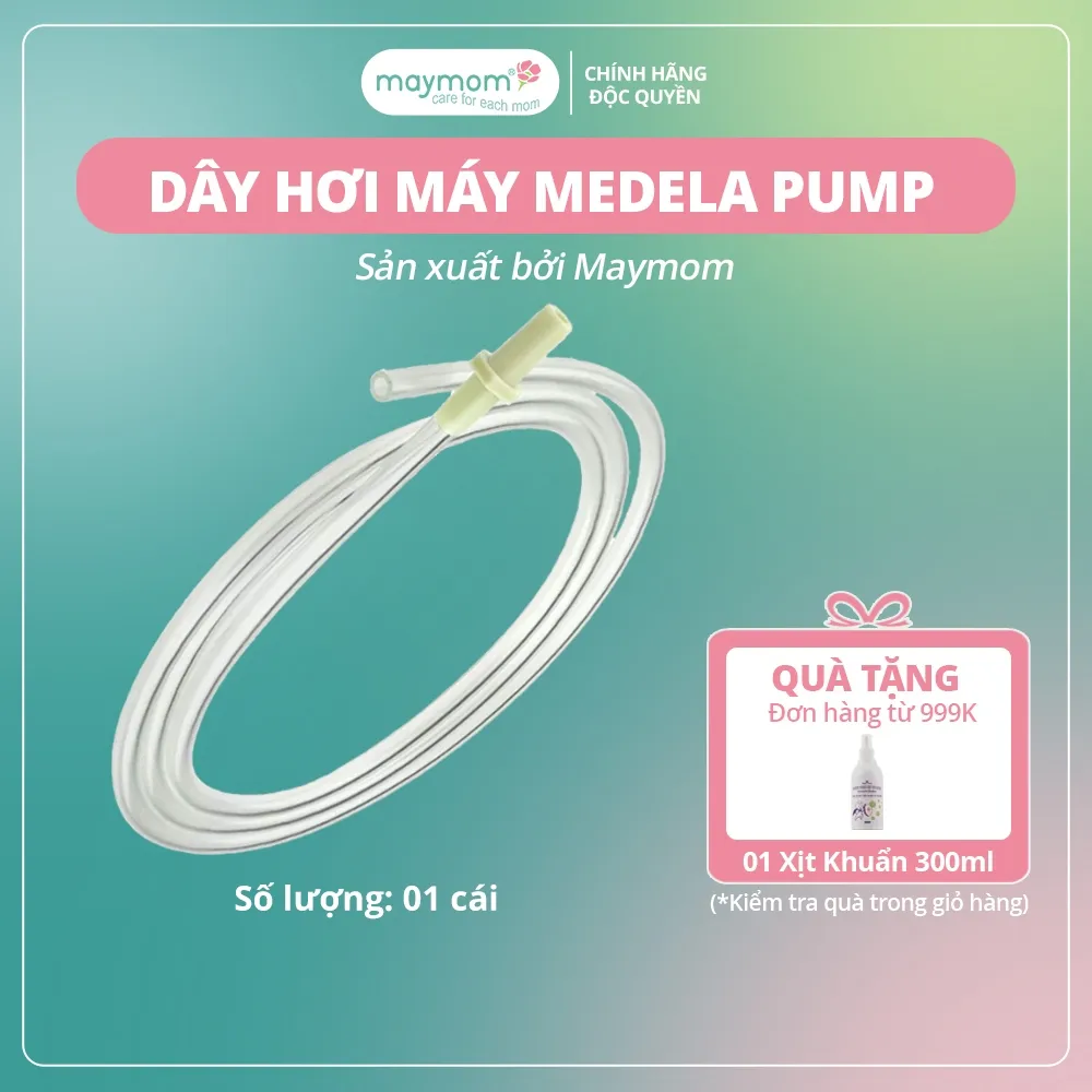 Ảnh Dây Hút Sữa Medela Pump Sản Xuất bởi Maymom, Không Chứa BPA, An Toàn 100%, Vệ Sinh Dễ Dàng 1