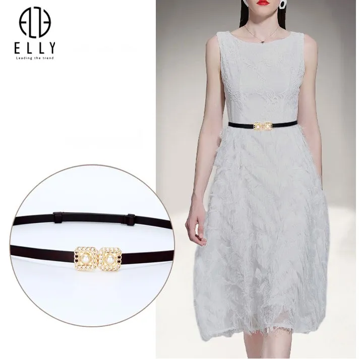 Ảnh Dây lưng nữ cao cấp da thật ELLY – ED39 2