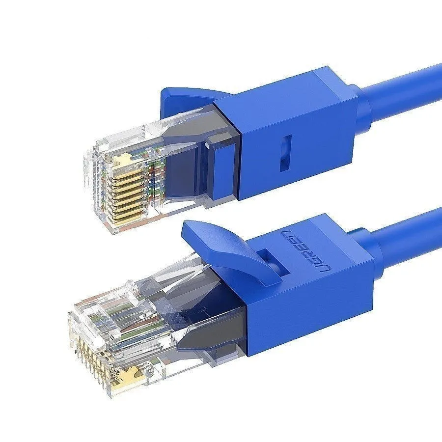 Ảnh Dây mạng bấm sẵn 2 đầu Cat6 UTP Patch Cords UGREEN NW102 (xanh da trời) 1