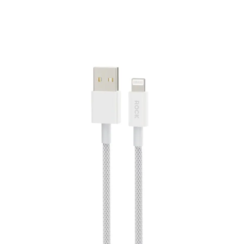 Ảnh Dây sạc nhanh iPhone chính hãng Rockspace Z20 usb to lightning dây dù 1 mét bảo hành 1 năm 2