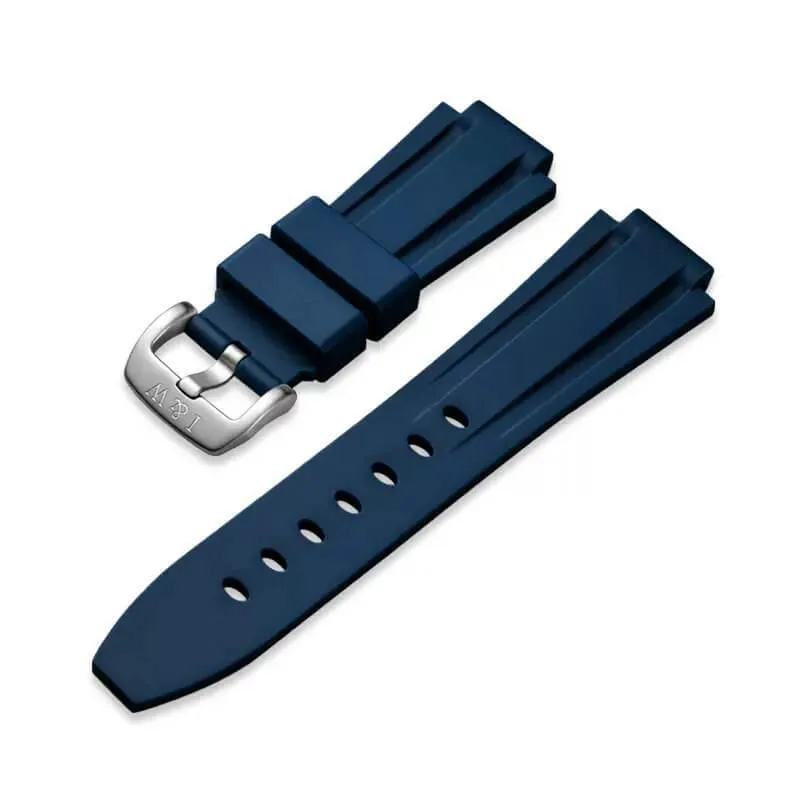 Ảnh Dây Silicon đồng hồ nam I&W Carnival chính hãng SL07 màu Đỏ- Khóa cài bền bỉ chống nước tuyệt đối 4