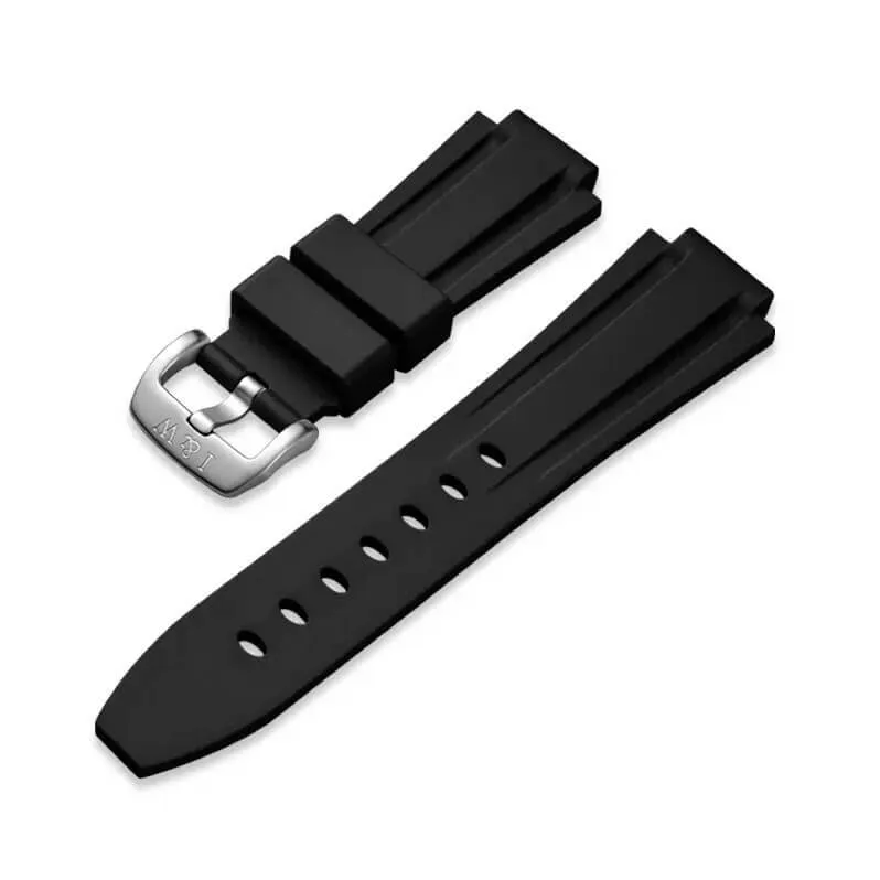 Ảnh Dây Silicon đồng hồ nam I&W Carnival chính hãng SL04 màu cam- Khóa cài bền bỉ chống nước tuyệt đối 1