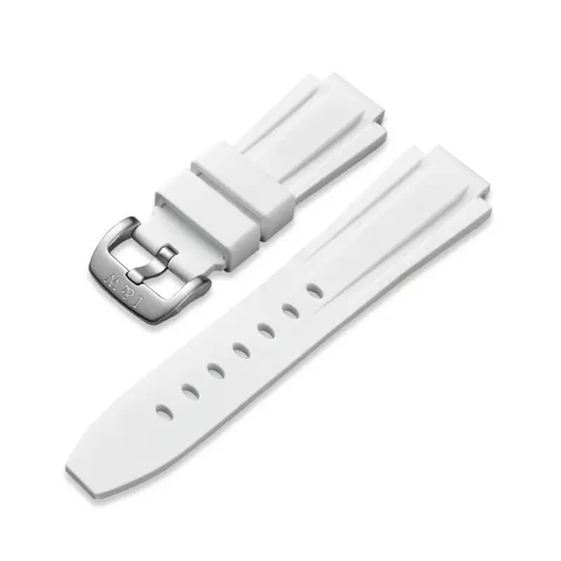 Ảnh Dây Silicon đồng hồ nam I&W Carnival chính hãng SL04 màu cam- Khóa cài bền bỉ chống nước tuyệt đối 4