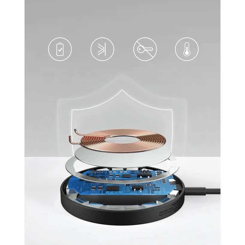 Ảnh Đế sạc không dây từ tính ANKER PowerWave Select+ Magnetic 7.5W - A2566 2