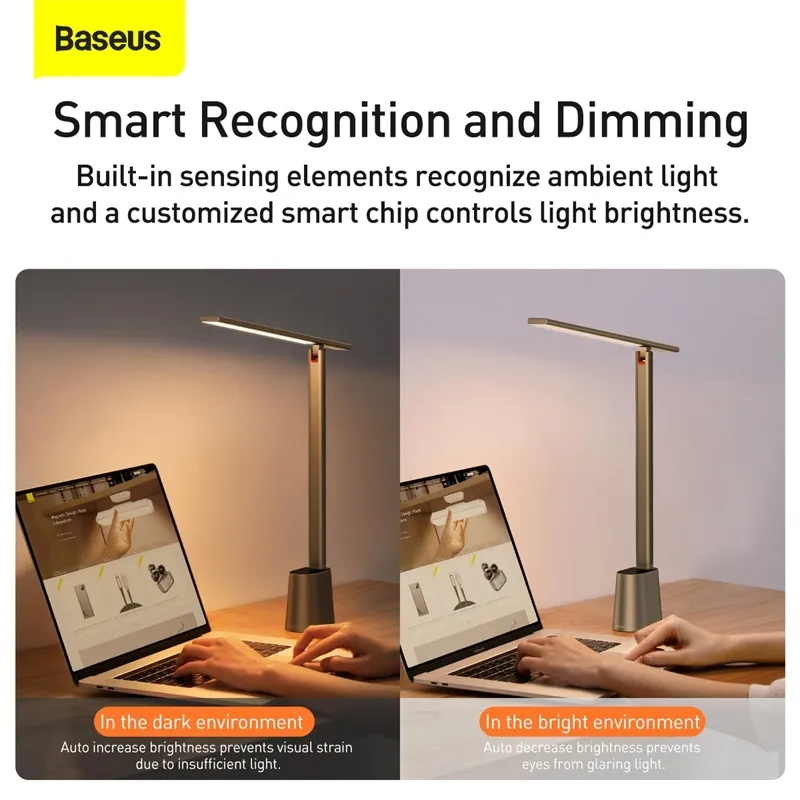 Ảnh Đèn để bàn thông minh Baseus Smart Eye Series Charging Folding Reading Desk Lamp 2