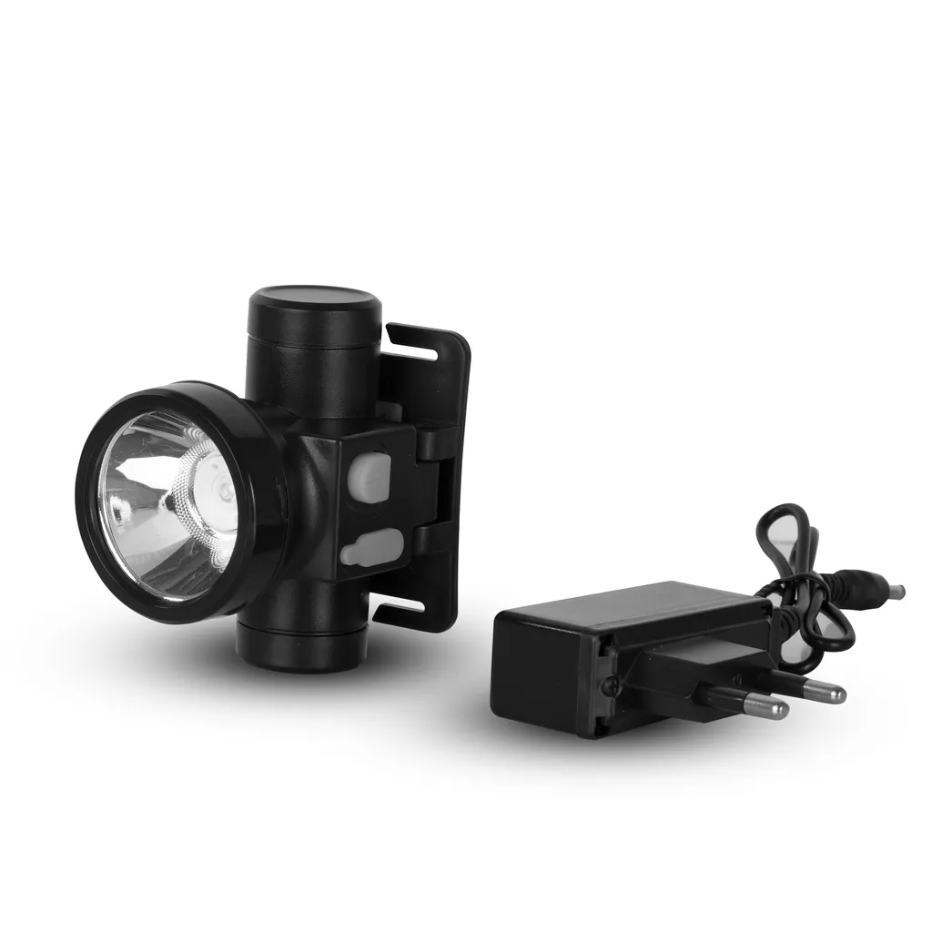 Ảnh Đèn Pin Sạc Led Đội Đầu Comet CRT1614 2W có choá rời lắp vào đổi màu ánh sáng từ Trắng sang Vàng 4