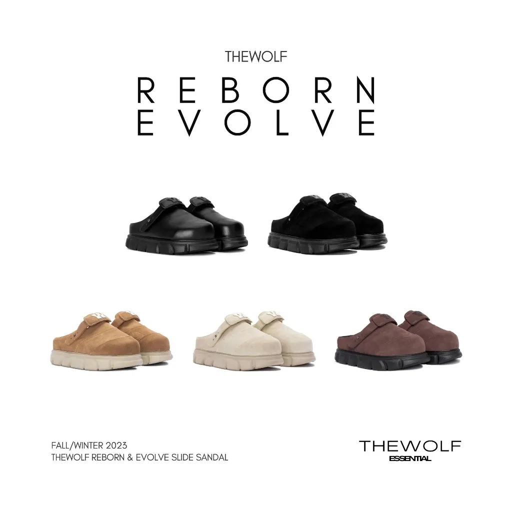 Review Dép Bánh Mì THEWOLF R&E Mule Sandal: Tăng 5.5cm Chiều Cao, Da Bò Cao Cấp